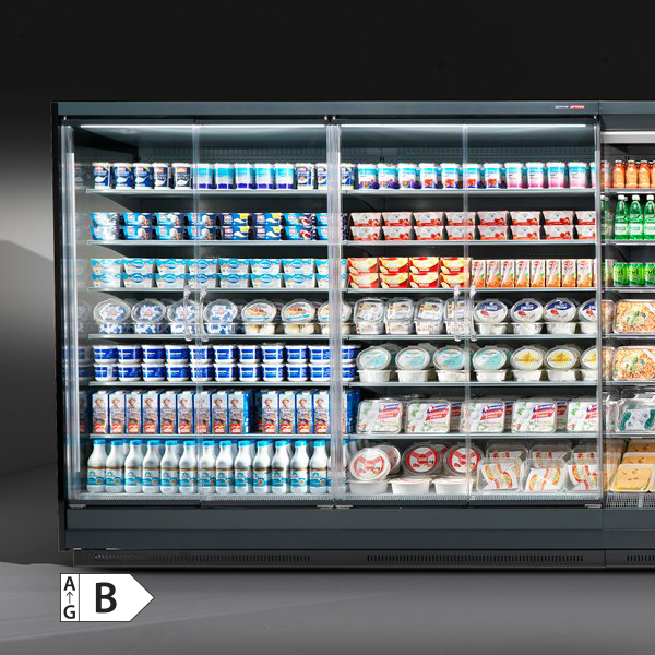 Arneg Osaka glass-door refrigerated display cabinet